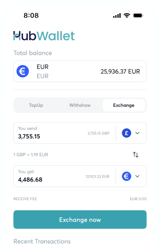 Hub wallet image